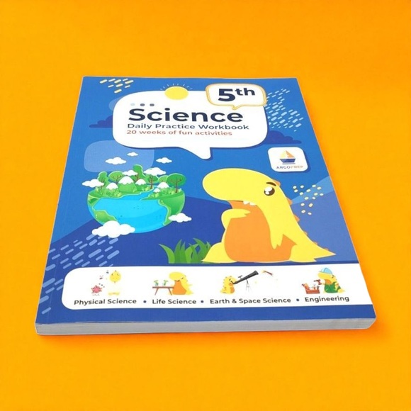 NEW ArgoPrep - 5th Grade Science Daily Practice Workbook 20 Weeks Fun Activities - Picture 2 of 5